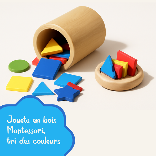 Jouets en Bois Montessori (3-6 ans)