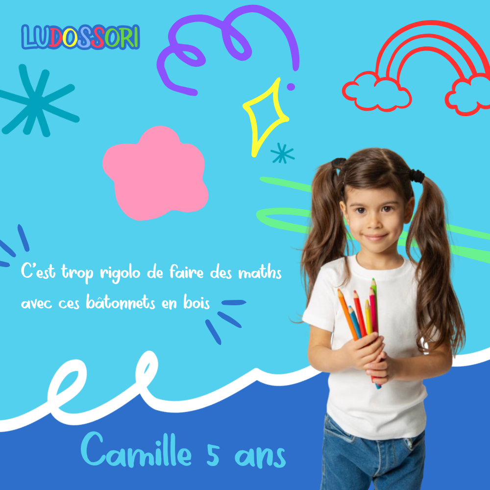 Jouet d’aide Pédagogique pour les Mathématiques (3-6 ans)