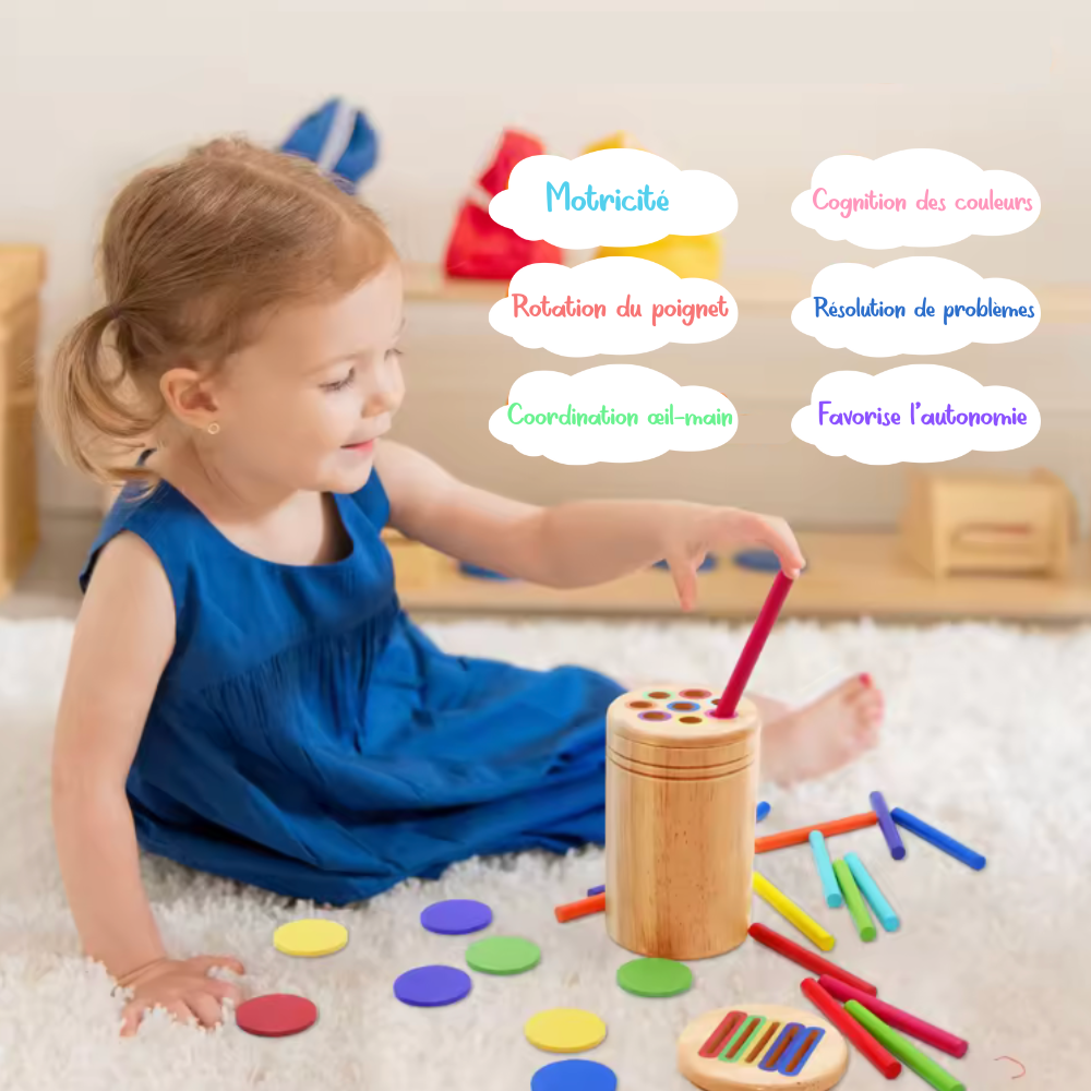 Jouets en Bois Montessori (3-6 ans)