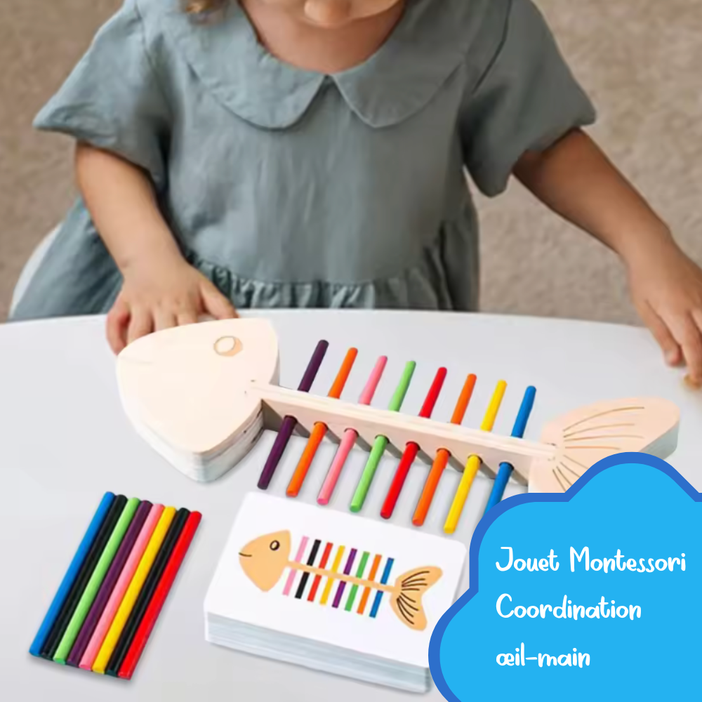 Jouet Montessori Coordination œil-main (3ans et +)