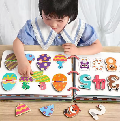 Livre d'Occupation Montessori pour Bébé (1-3 ans)